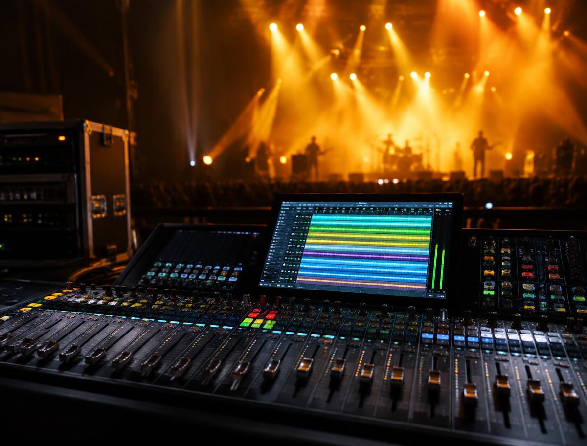 Nahrávanie podujatia — mixážny pult s multitrack nahrávaním — HM Sound